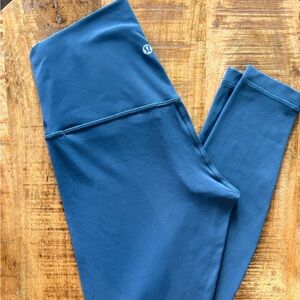 Lululemon Align Iron Blue Leggings (28” length)